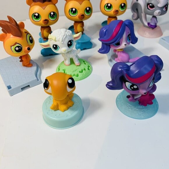 Littlest Pet Shop Lot (11) Hasbros McDonald’s LPS Toys Happy Meals - Picture 5 of 6